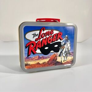 Collectible Lone Ranger Mini Tin Metal Lunchbox